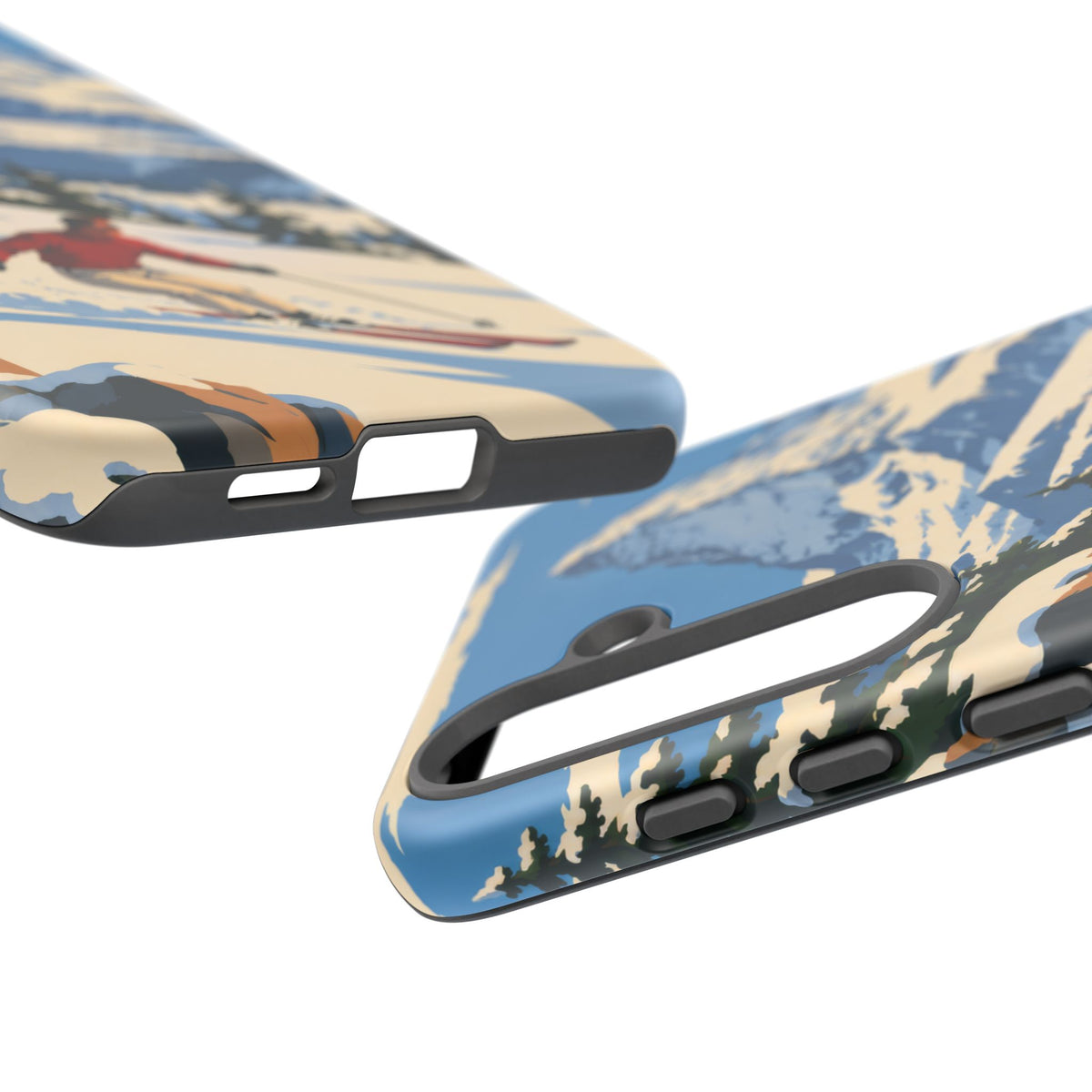 Swiss Skiing — Downhill Arc Samsung Galaxy Tough Case