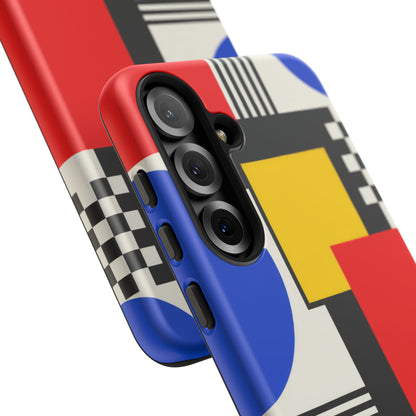 Primary Frequency Samsung Galaxy Tough Case | Primary Color Geometry