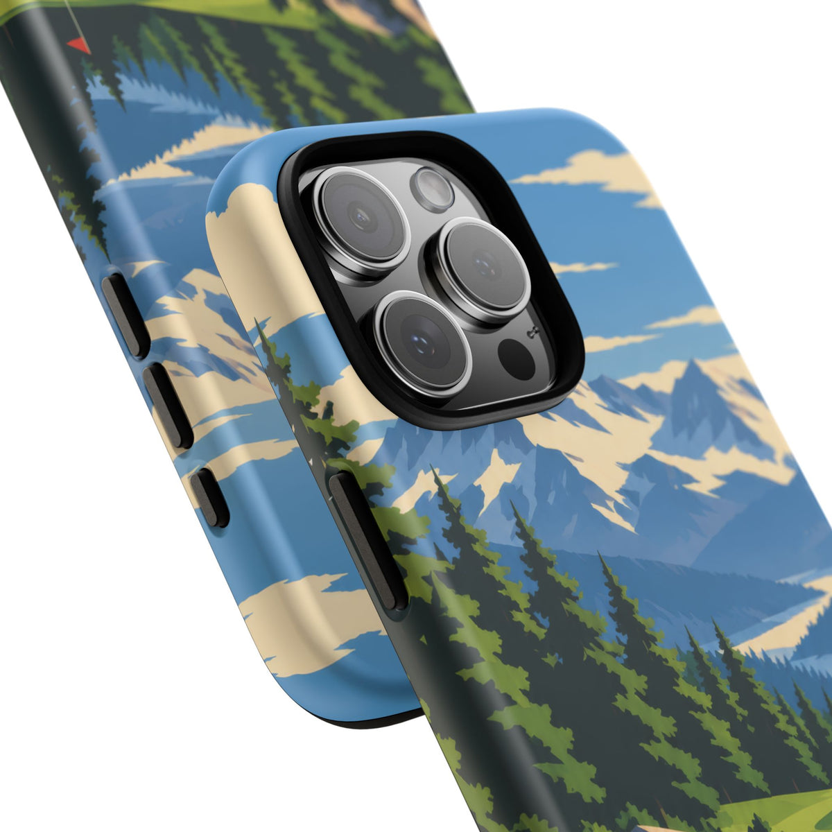 Mountain Golf — Alpine Fairway iPhone Tough Case