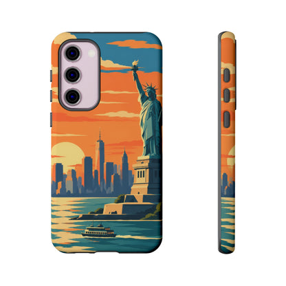 New York City — Harbor Liberty Samsung Galaxy Tough Case