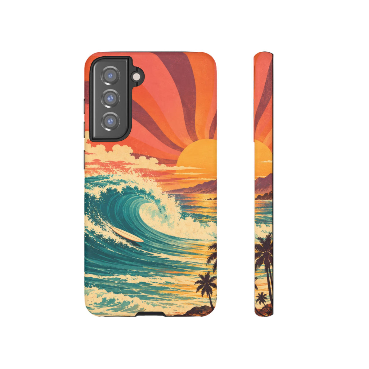 Pacific Daydream Samsung Galaxy Tough Case | vintage surf