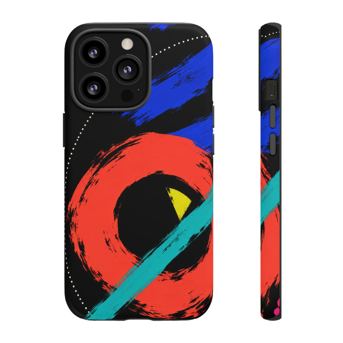After Hours iPhone Tough Case | Abstract Orbital Art