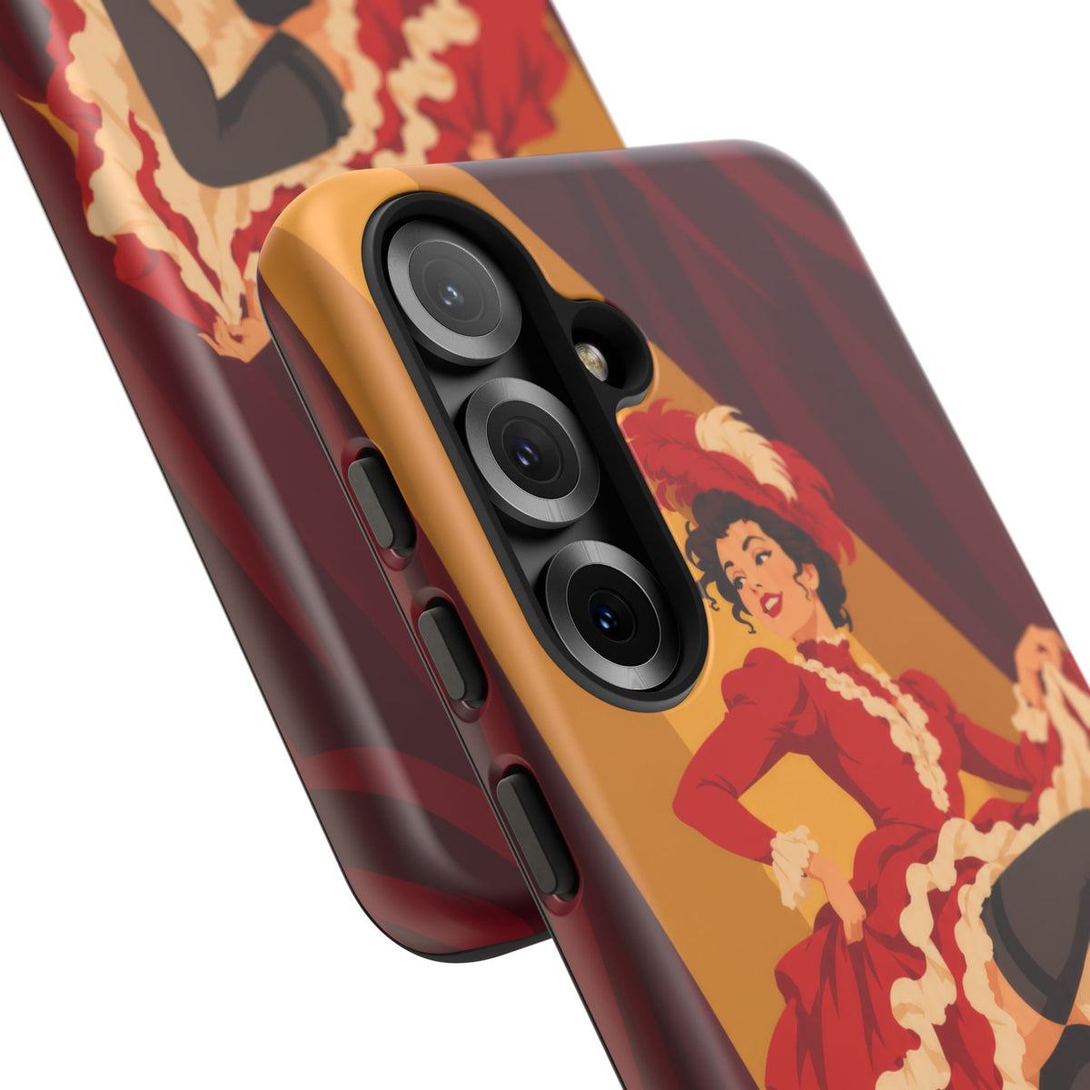 Moulin Rouge Dancer — Crimson Cabaret Samsung Galaxy Tough Case | cabaret dancer