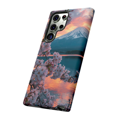 Fuji Petal Reflection Samsung Galaxy Tough Phone Case
