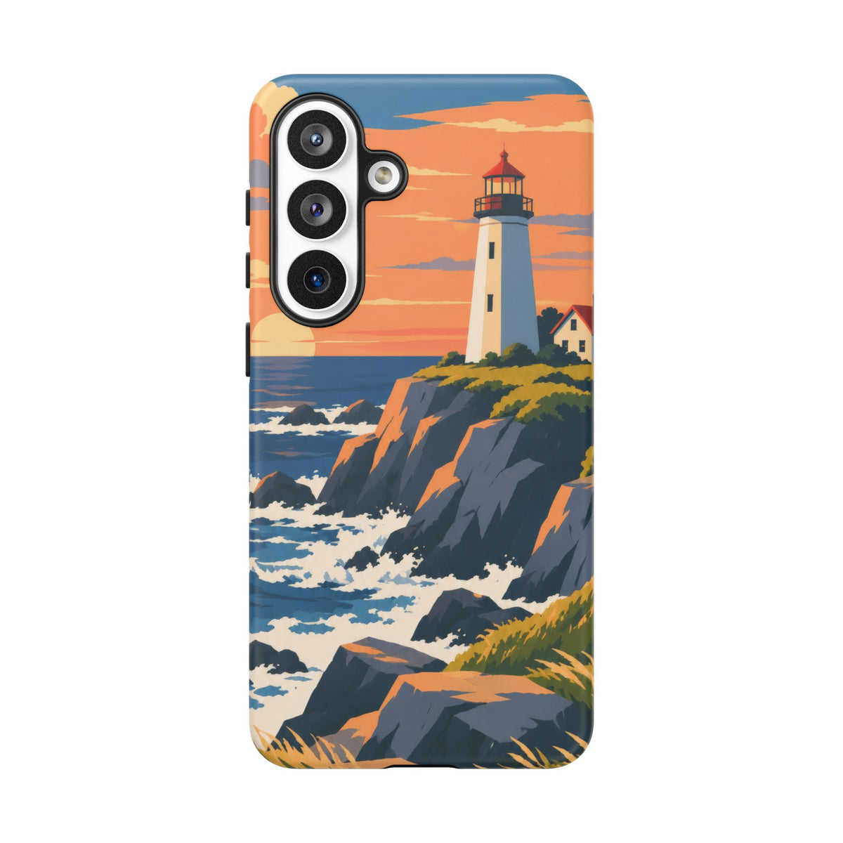 Lighthouse — Atlantic Beacon Samsung Galaxy Tough Case