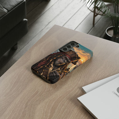 Pirate Gorilla Samsung Galaxy Tough Case | Captain Silverback