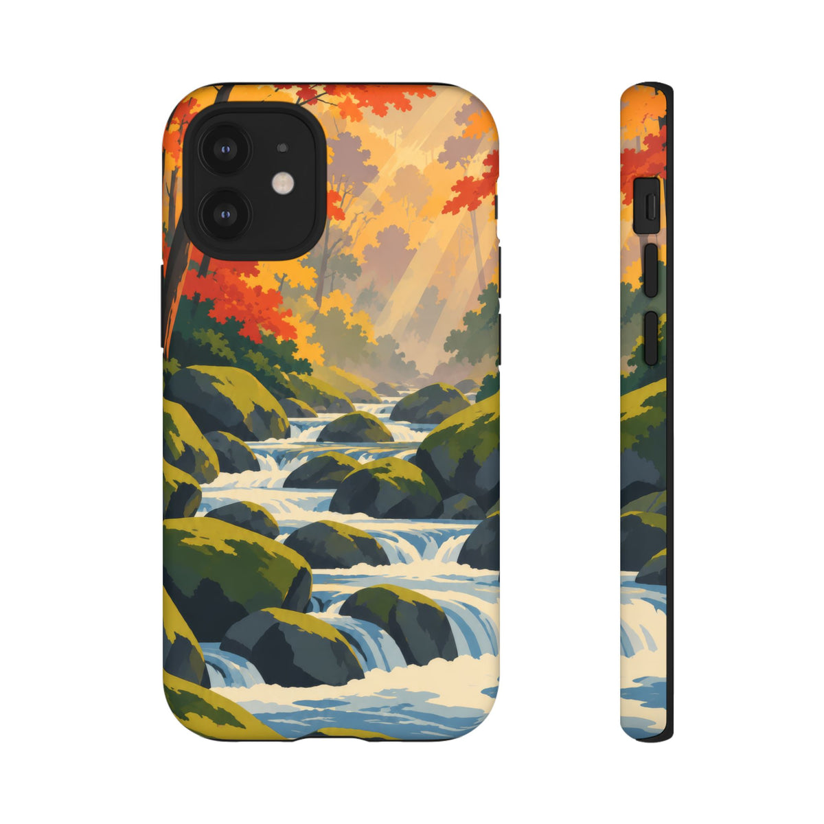 Great Smoky Mountains — Autumn Creek iPhone Tough Case