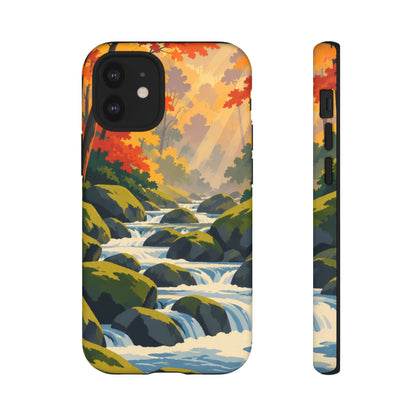 Great Smoky Mountains — Autumn Creek iPhone Tough Case
