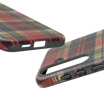 Highland Holiday Samsung Galaxy Tough Case | christmas plaid