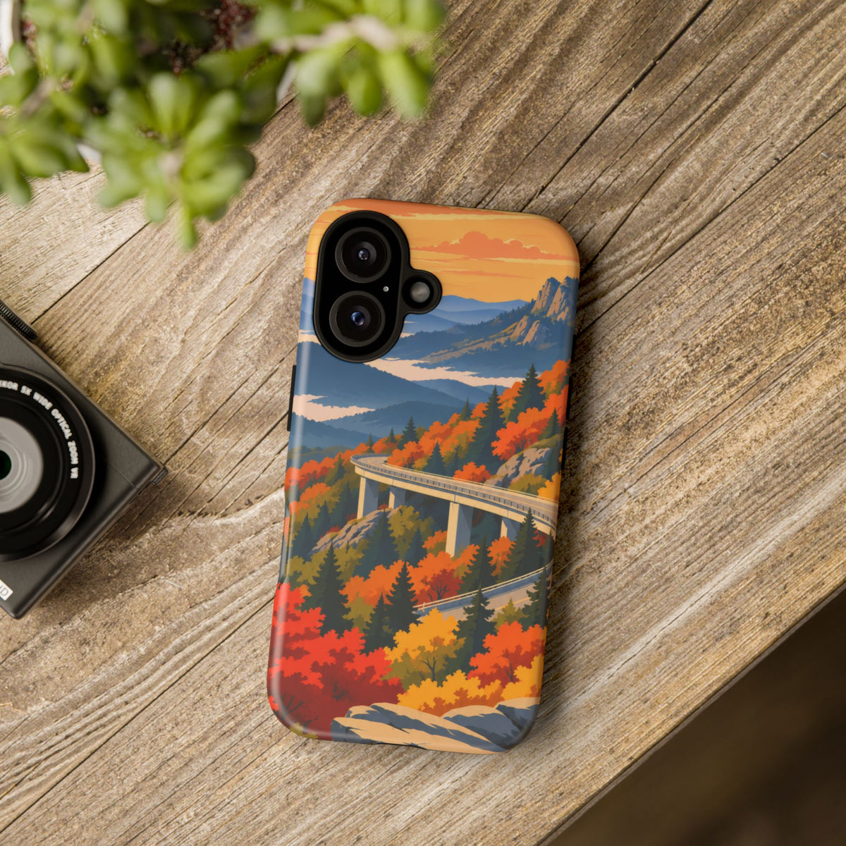 Blue Ridge Parkway — Viaduct Morning iPhone Tough Case