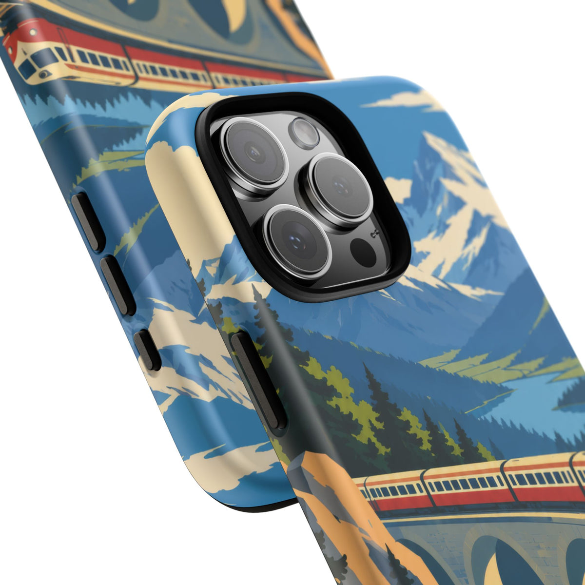 Travel by Train — Alpine Express iPhone Tough Case | train travel