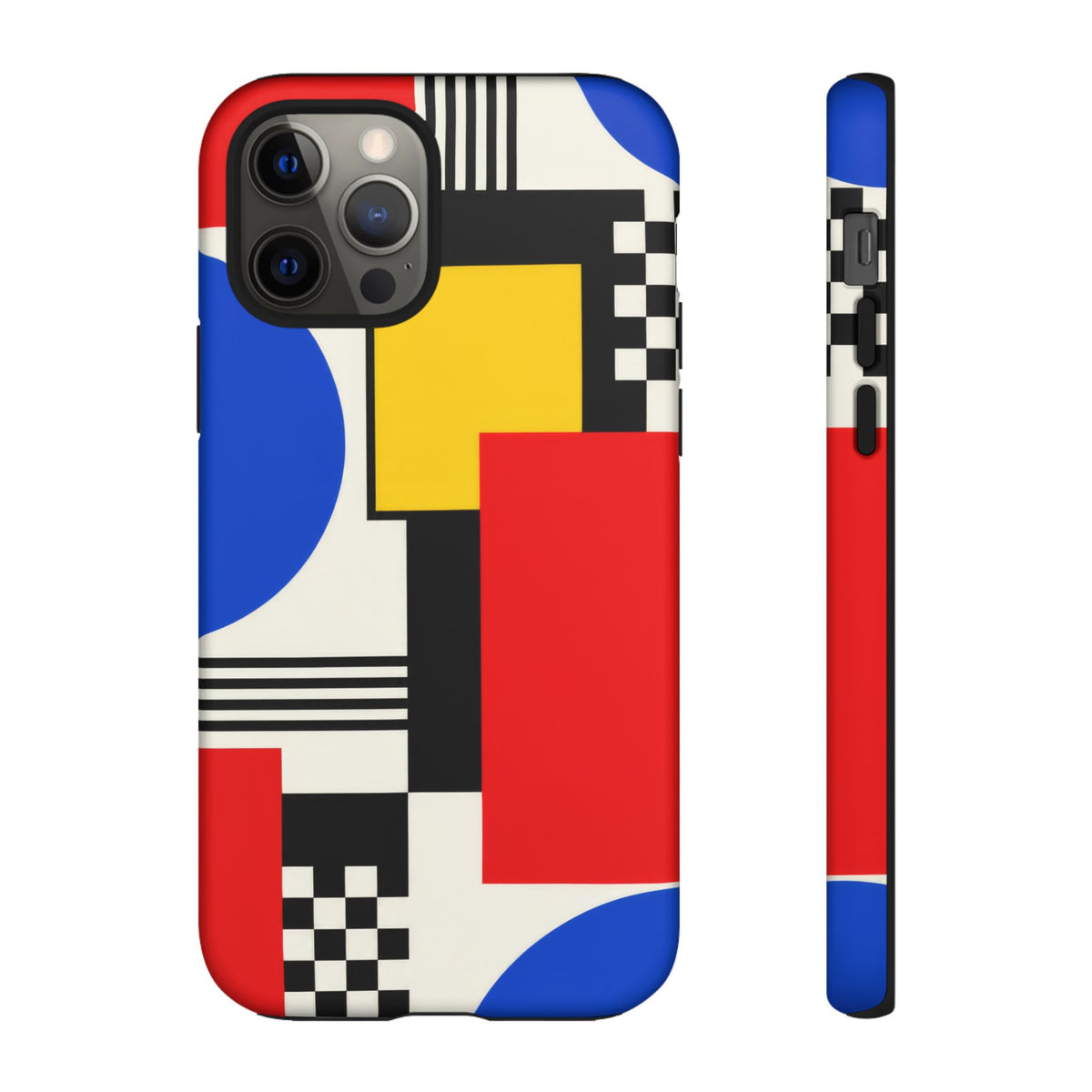 Primary Frequency iPhone Tough Case | Primary Color Geometry