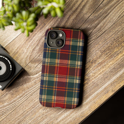 Highland Holiday iPhone Tough Case | christmas plaid