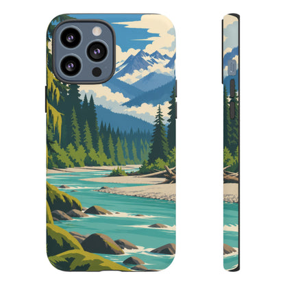 Hoh Rain Forest — Rivergreen iPhone Tough Case