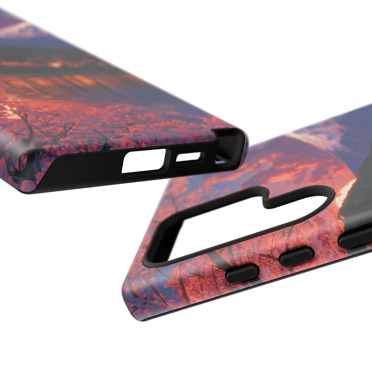 Sakura Lakeside Village Samsung Galaxy Tough Phone Case