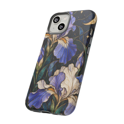 Celestial Iris iPhone Tough Case | iris flowers