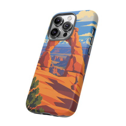 Arches — Delicate Dawn iPhone Tough Case