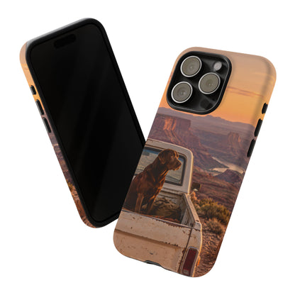 Desert Tailgate Companion iPhone Tough Case | labrador