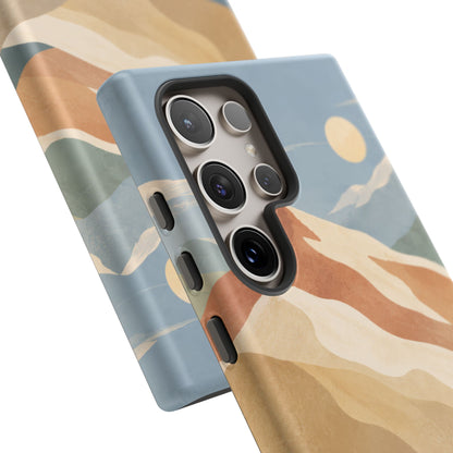 Sandstone Horizon Samsung Galaxy Tough Case | sandstone mountains