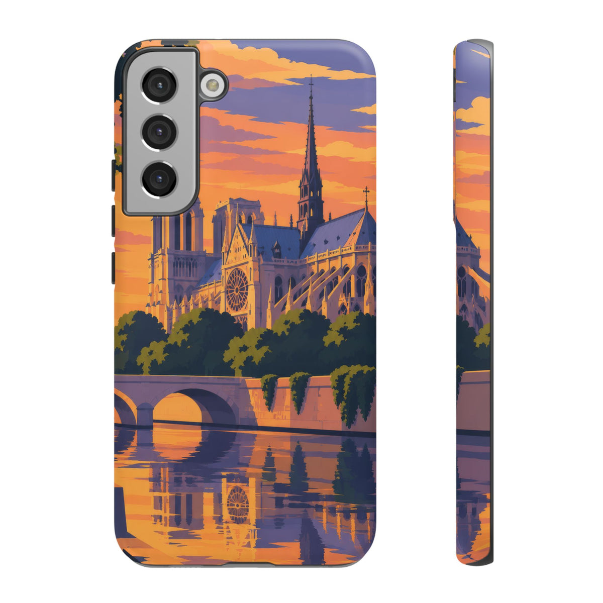Notre Dame — Cathedral Twilight Samsung Galaxy Tough Case