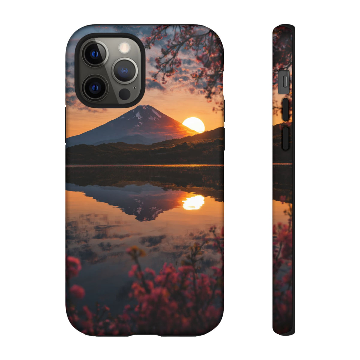 Fuji Golden Reflection iPhone Tough Phone Case