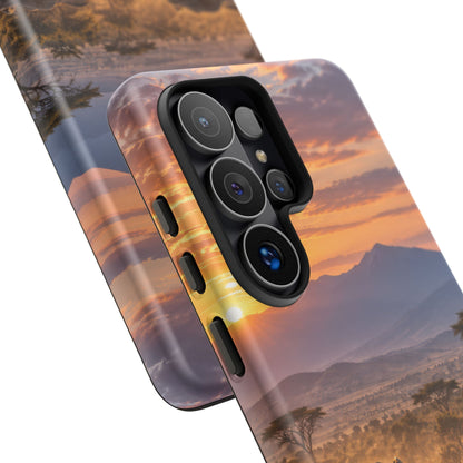 Elephants at First Light Samsung Galaxy Tough Case | african elephants