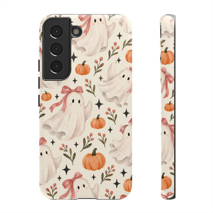 Blush Boo Social Samsung Galaxy Tough Case | cute ghost