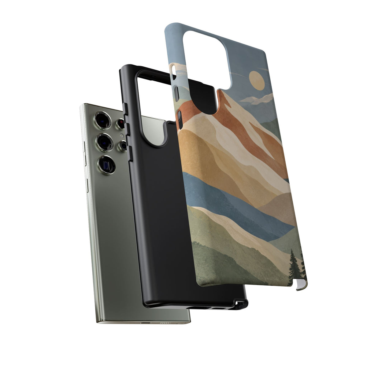 Sandstone Horizon Samsung Galaxy Tough Case | sandstone mountains