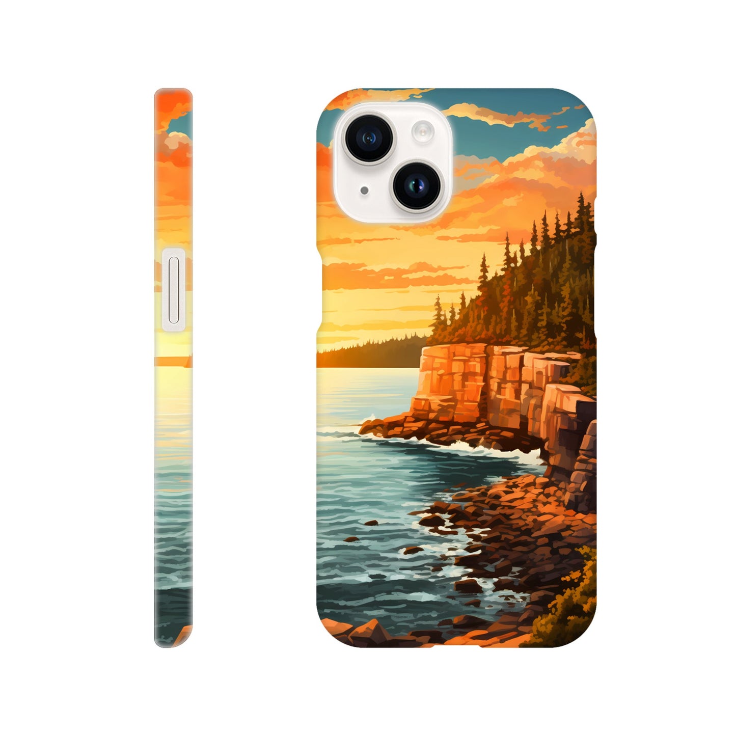 iPhone Case - Acadia Coastal Chronicles (National Park)