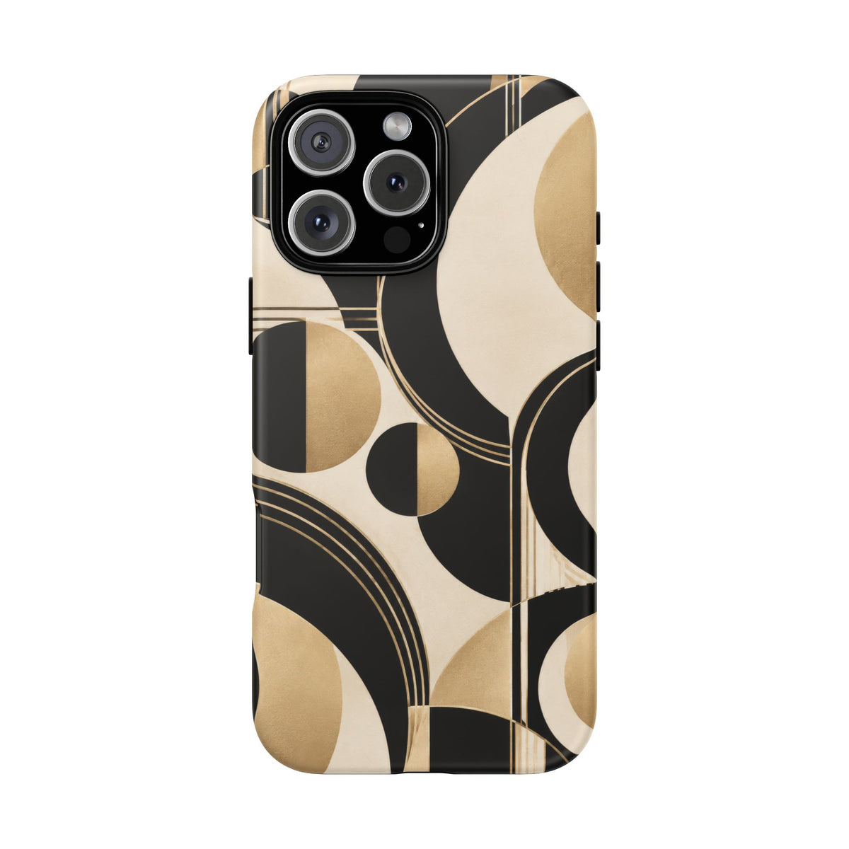 Pearl Orbit iPhone Tough Case | art deco