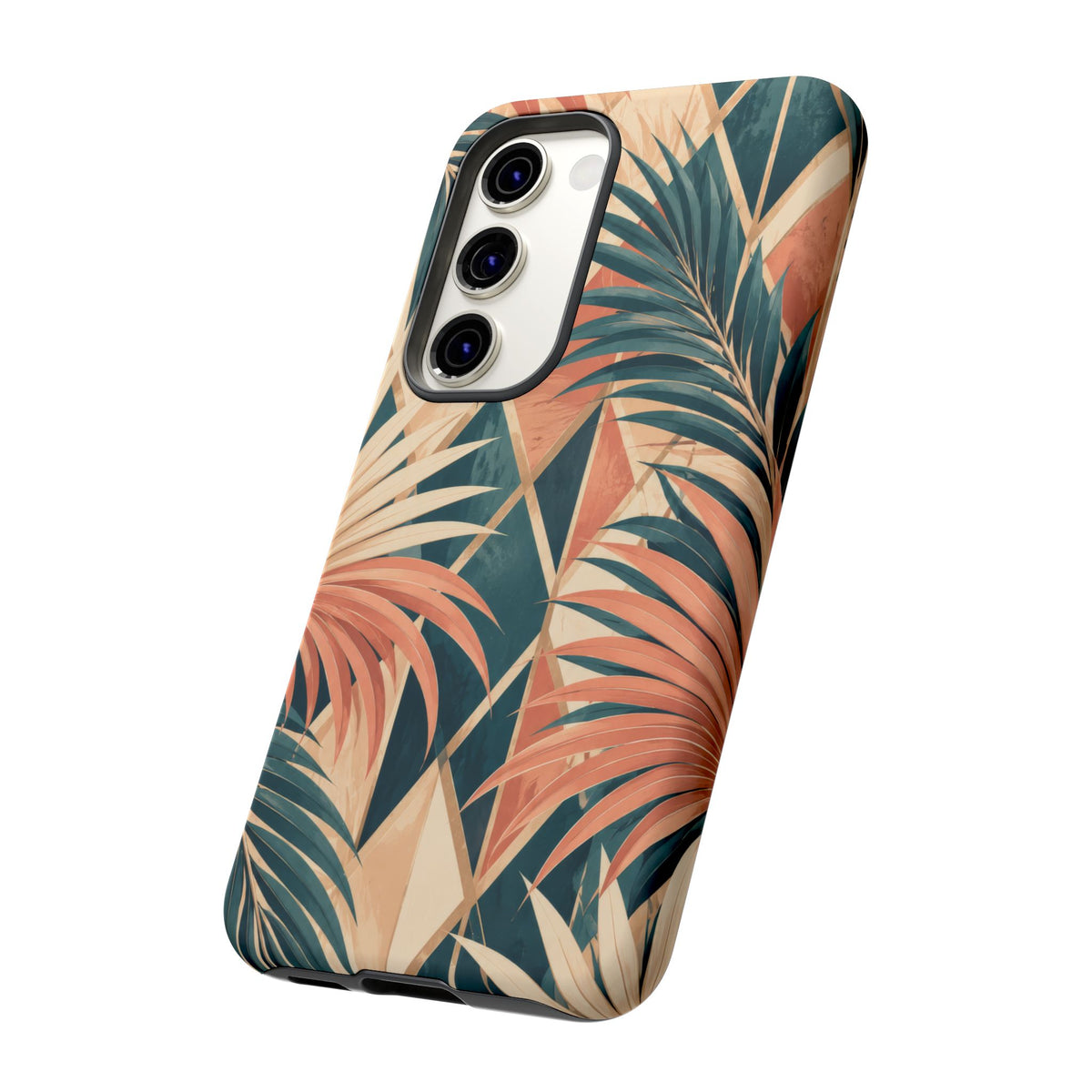 Coral Palm Pavilion Samsung Galaxy Tough Case | art deco