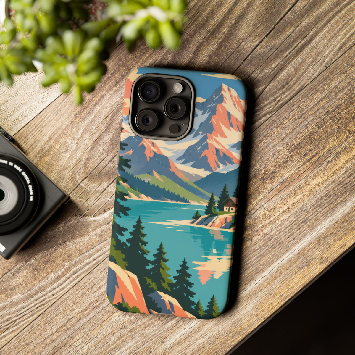 Switzerland — Alpine Lake iPhone Tough Case