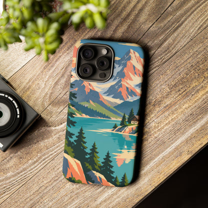 Switzerland — Alpine Lake iPhone Tough Case
