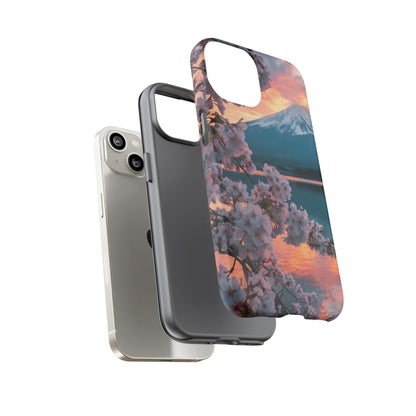 Fuji Petal Reflection iPhone Tough Phone Case