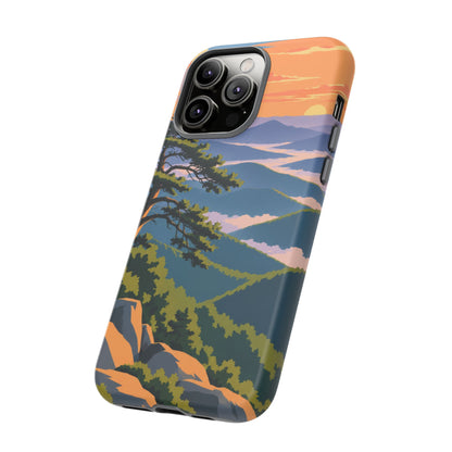 Shenandoah — Blue Hour Ridges iPhone Tough Case