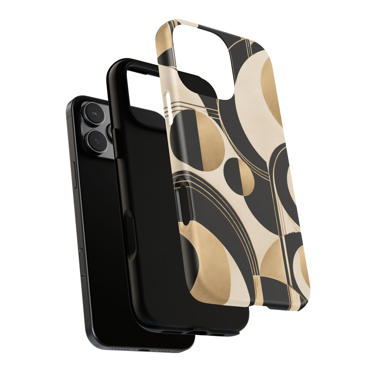 Pearl Orbit iPhone Tough Case | art deco