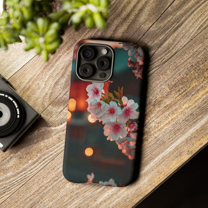 Kyoto Blossom Lanterns iPhone Tough Phone Case
