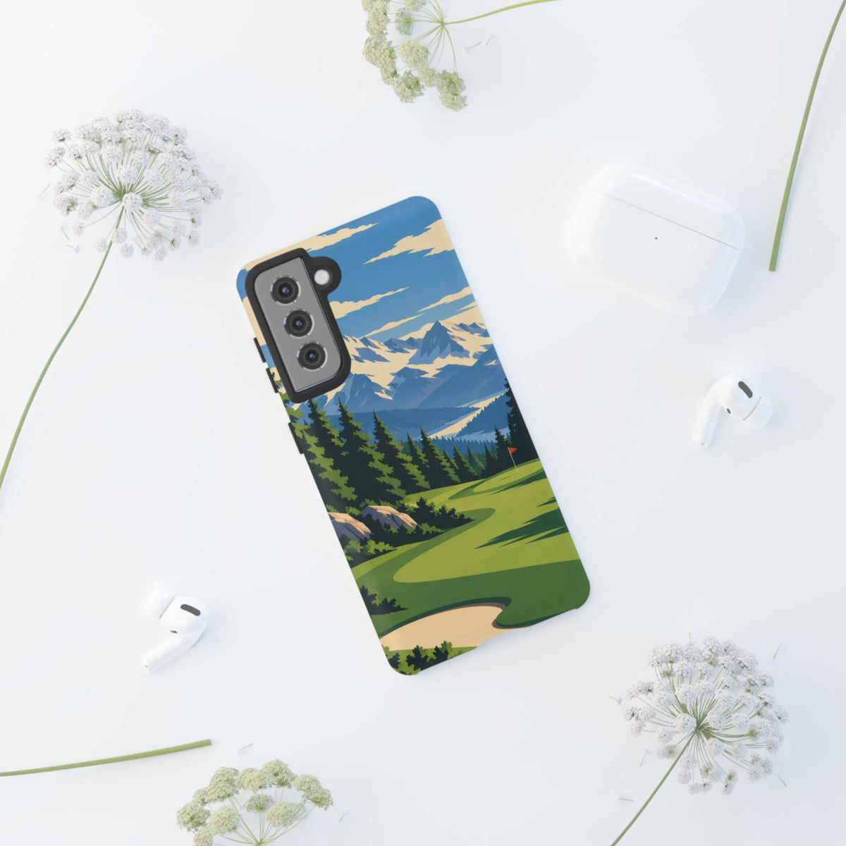 Mountain Golf — Alpine Fairway Samsung Galaxy Tough Case