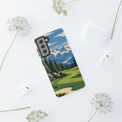Mountain Golf — Alpine Fairway Samsung Galaxy Tough Case