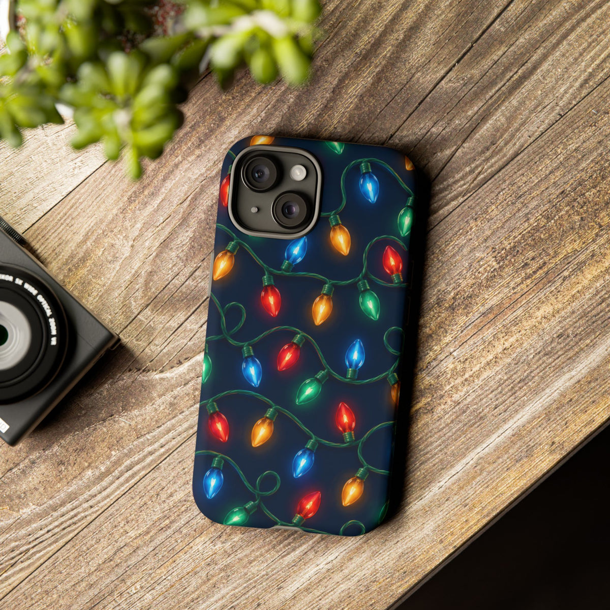 Twinkle After Dark iPhone Tough Case | christmas lights
