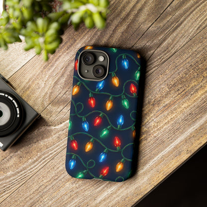 Twinkle After Dark iPhone Tough Case | christmas lights