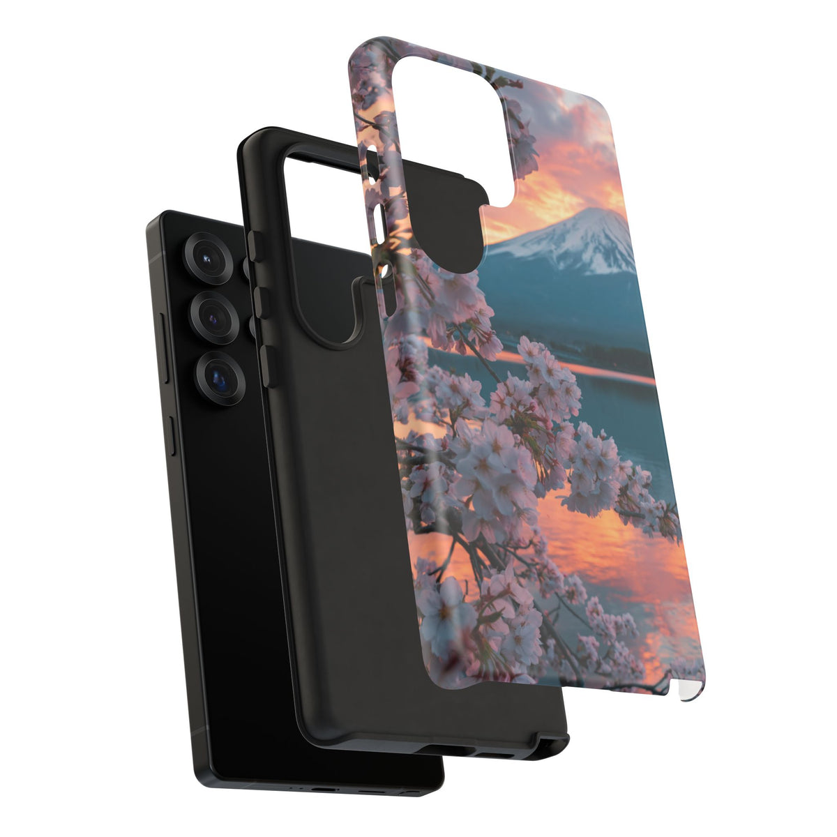 Fuji Petal Reflection Samsung Galaxy Tough Phone Case