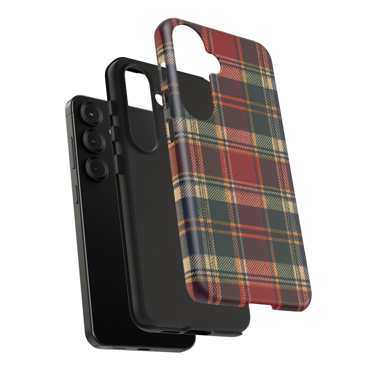 Highland Holiday Samsung Galaxy Tough Case | christmas plaid