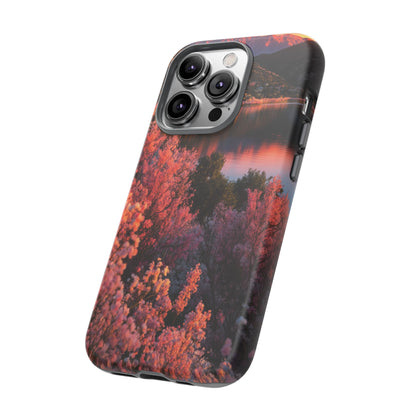 Alpine Bloom Lake iPhone Tough Phone Case