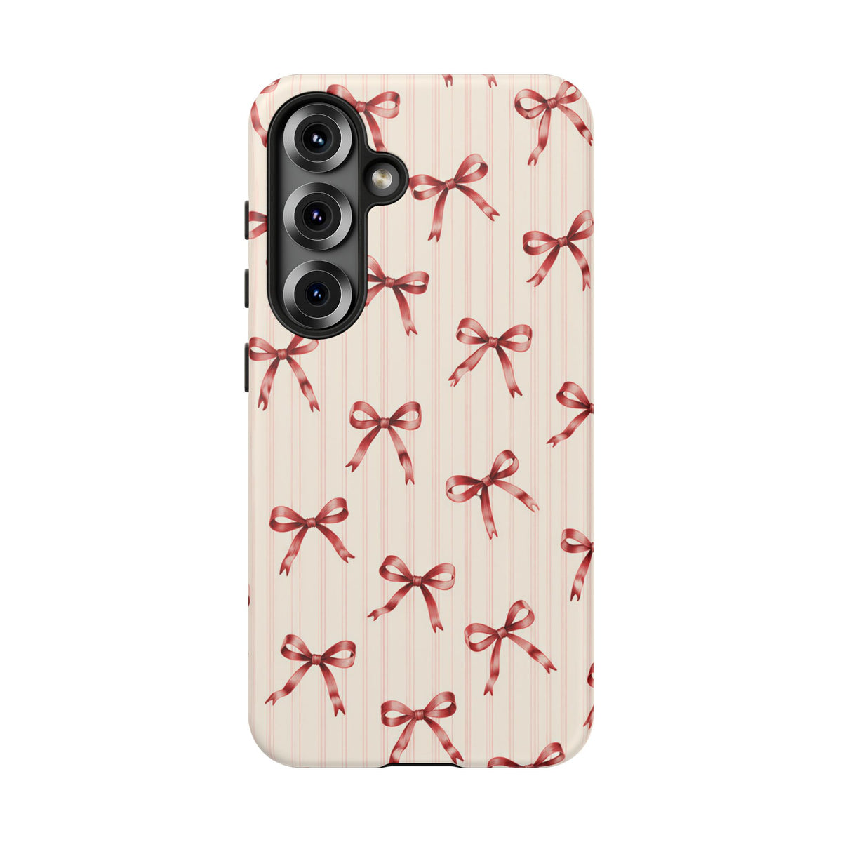 Red Bow Samsung Galaxy Tough Case | Ribbon Waltz