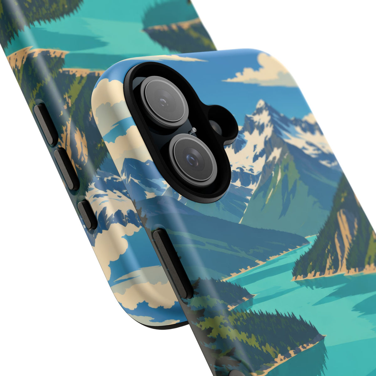 Cascades — Diablo Blue iPhone Tough Case