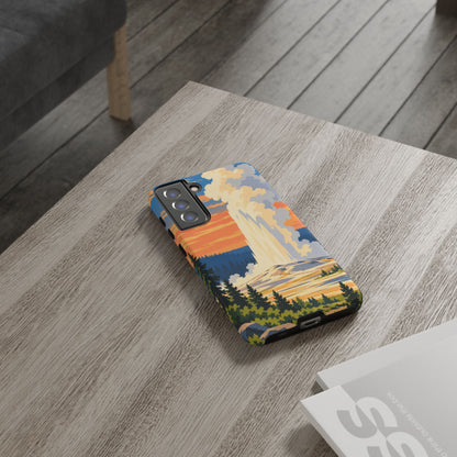 Yellowstone — Geyser Dawn Samsung Galaxy Tough Case