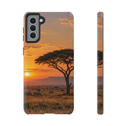 Amber Acacia Samsung Galaxy Tough Case | african sunset
