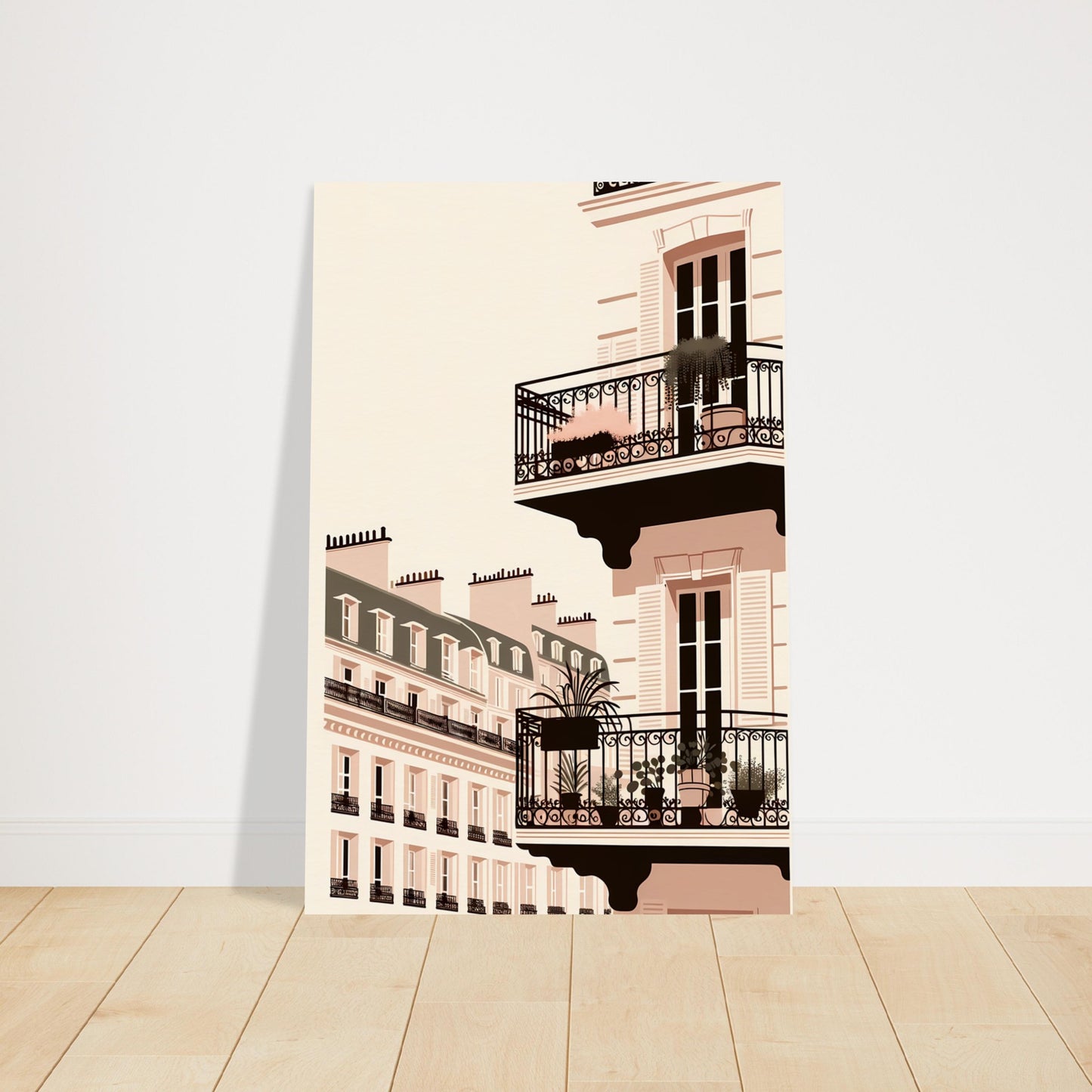 Wall Art - Balcony Bliss in Paris