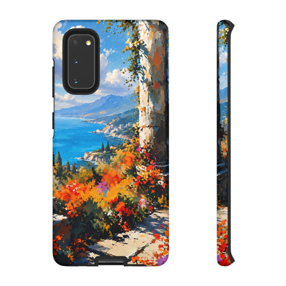 Azure Sanctuary Samsung Galaxy Tough Case | Painterly Coastal Landscape